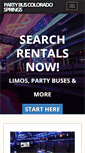 Mobile Screenshot of partybuscoloradosprings.net